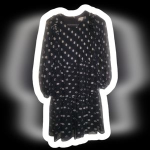 Long sleeve loose mini dress Size 4